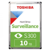 Toshiba 10TB S300 3.5" Sata3 7200Rpm 256MB 7/24 Güvenlik Hdd [HDWT31AUZSVA]