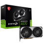 MSI 12GB GEFORCE RTX 4070 VENTUS 2X E 12G OC GDDR6X 192Bit PCIE 4.0 HDMI 3xDP