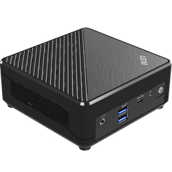 Msi Cubi N Adl-072Xeu [Cel-N200] 4Gb 128Gb Ssd Ob Vga Fdos Mini Pc Siyah