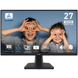 27&Quot; Msi Pro Mp275Q 1Ms 100Hz 2560X1440 Ips Hdmi Dp Siyah Flat Monit&Ouml;R