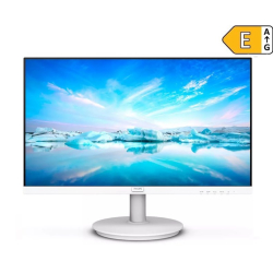 23.8&Quot; Philips 241V8Aw/01 4Ms 75Hz Fhd Vga Hdmi Mm Vesa  Beyaz Monit&Ouml;R