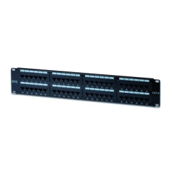 Digitus 48Port 19&Quot; Cat-6 Utp Rj45/8P8C/Lsa 2U Siyah Patch Panel [Dn-91648U]