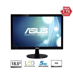 18.5&Quot; Asus Vs197De 5Ms 1366X768 Vga Siyah Monit&Ouml;R