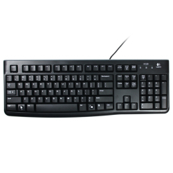 Logitech K120 Q Kablolu Siyah Usb Klavye [920-002505]