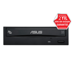 Asus Drw-24D5Mt 24X Dahili, Kutusuz, M-Disc Siyah Dvd Writer