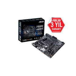 Asus Prime A320M-K Am4 Ddr4 3200 Ses+Glan Dsub Hdmi Raid M2 Usb3.1 Matx