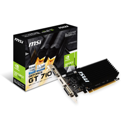 Msi 2Gb Gt 710 2Gd3H Lp [64Bit] Ddr3 Hdmi/Dvi/Vga