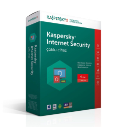 Kaspersky İnternet Security Kis4 T&Uuml;Rk&Ccedil;E Kutu [4 Kullanıcı-1 Yıl]