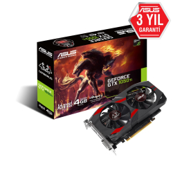 Asus 4Gb Cerberus-Gtx1050Ti-A4G Gddr5 128Bit Dp/Hdmi/Dvi