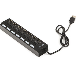 Dark Connect Master U72 7 Port Anahtarlı Usb Hub (Dk-Ac-Usb272)