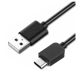 Dark 1 Metre Usb 3.1 (Type-C)-Usb 2.0 Siyah Hızlı Şarj Kablosu [Dk-Cb-U31L100] 