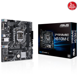 Asus Prime H510M-E Lga1200P11 Ddr4 Ses+Glan Dp/Hdmi/Vga Com Port M2 Usb3.2 Matx