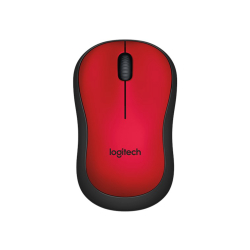 Logitech M220 Silent Kablosuz Mouse Kırmızı [910-004880]