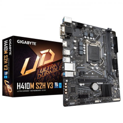 Gigabyte H410M S2H V3 Lga1200 Ddr4 Ses+Glan Hdmi Dvi D-Sub M2 Usb3.2 Matx