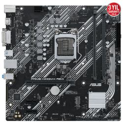 Asus Prime H410M-K R2.0 Lga1200 Ddr4 Ses+Glan Hdmi Dvi M2 Usb3.2 Matx