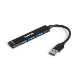 Dark Connect Master X4 Usb3.0 4Port 3.0 Hub (Dk-Ac-Usb310)