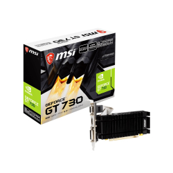 Msi 2Gb Gt 730 N730K-2Gd3H/Lpv1 Ddr3 [64Bit] Dvi-D Hdmi D-Sub