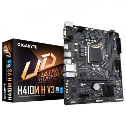 Gigabyte H410M H V3 Lga1200 Ddr4 Ses+Glan Hdmi D-Sub M2 Usb3.2 Matx