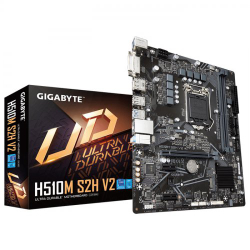 Gigabyte H510M S2H V2 Lga1200P11 Ddr4 Ses+Glan Hdmi Dvi Dp M2 Usb3.2 Matx