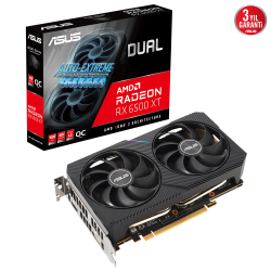 Asus 4Gb Dual-Rx6500Xt-O4G Gddr6 [64Bit] Hdmi Dp