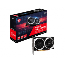 Msi 4Gb Radeon Rx 6500 Xt Mech 2X 4G Oc [64Bit] Gddr6 Hdmi Dp