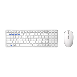 Rapoo 9300M 1300 Dpi Beyaz Kablosuz Mm Klavye Mouse Set [18483]