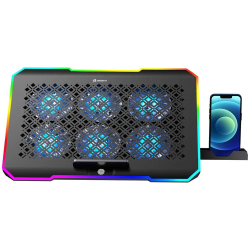 Gamebooster Gb-Ns61 Storm 17&#039;&#039; Fan/Rgb Kontroll&Uuml; 2Xusb Portlu Notebook Soğutucu