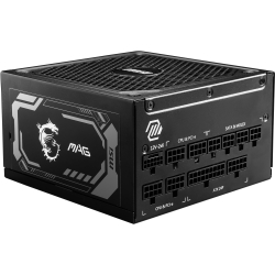 Msi Mag A1250Gl Pcie5 1250W 80+ Gold Power Supply