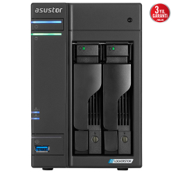 Asustor As6702T 2Xdisk (2X22Tb&#039;A Kadar) 4Gb Ddr4 2X2.5Gbe Nas Yedekleme &Uuml;Nitesi