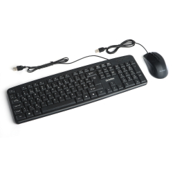 Dark T&Uuml;Rk&Ccedil;E F Kablolu Ofis Klavye &Amp; Mouse Set [Dk Ac Km1040F]