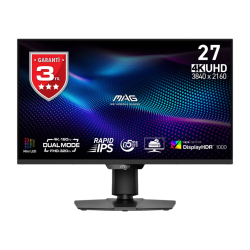 27&Quot; Msi Mag 274Updf E16M 0.5Ms 160Hz 3840X2160 2Xhdmi Dp Type-C Ips Pivot Gaming