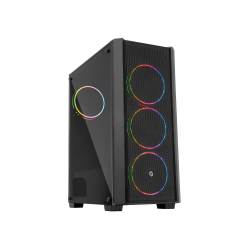 Frisby 600W 80+Bronze 4X12Cm Rgb Fan Mesh Atx Gaming Kasa [Fc-9420G](Blk)