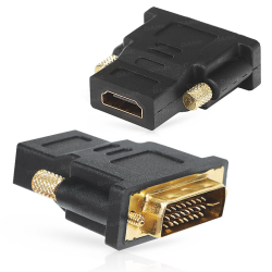 Dark Hdmi Dişi - Dvi-D Erkek D&Ouml;N&Uuml;Şt&Uuml;R&Uuml;C&Uuml; (Dk-Hd-Afhdmixmdvi