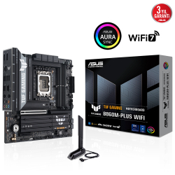 Asus Tuf Gaming B860M-Plus Wifi Ddr5 1851P Dp Hdmi 3Xm2 Rgb Bt Wifi 7 Rgb Matx