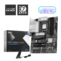 Msi Pro Z890-S Wifi 1851P Ddr5 8600 Usb4 3Xm2 2Xtb4 Hdmi Dp 2,5G Wifi7 Atx