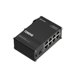 Teltonika Tsw040 8Port 10/100 End&Uuml;Striyel Y&Ouml;Netilemez Poe 240W Switch