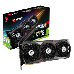 Msi 8Gb Geforce Rtx 3060 Ti Gaming X Trio 8Gd6X Gddr6X [256Bit] Pcie 4.0 Hdmi Dp