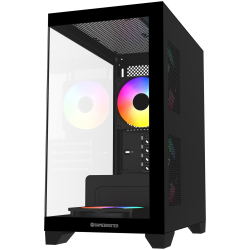 Gamebooster Gb-M6001B 600W Apfc Usb 3.0  4*12Cm Argb Fan Rainbow Mid-T M-Atx Kas