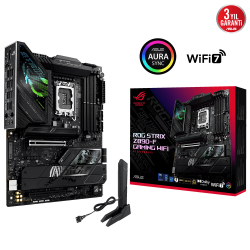 Asus Rog Strix Z890-F Gaming Wifi 1851P Ddr5 8600 2Xusb4 5Xm2 Hdmi Dp Wifi7 Bt
