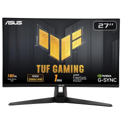 27&Quot; Asus Tuf Gaming Vg27Aq3A 1Ms 180Hz 2560X1440 Ips Dp Hdmi Mm Vesa Monit&Ouml;R