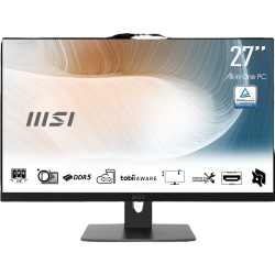 Msi Modern Am272P 1M-1293Xeu [Core5-120U] 16Gb 512Gb Ssd 27&Quot; Ips Ob Vga Fdos Aio
