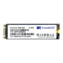 Twinmos 512Gb 580-550Mb/S M2 Sata Ssd Siyah (Ngfffgbm2280)