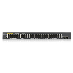 Zyxel 48Port Gs1900-48Hp V2 24Poe(170W)+24Gbit+2Sfp L2 Y&Ouml;Netilebilir Switch