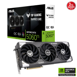 Asus 16Gb Tuf-Rtx5060Ti-O16G-Gaming Gddr7 128Bit Hdmi 3Xdp-Rgb-Dlss4