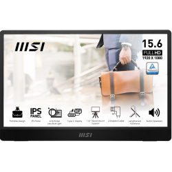 15.6&Quot; Msi Pro Mp161 E2 4Ms 60Hz Fhd Ips Mhdmi Type-C Flat Monit&Ouml;R