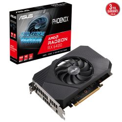 Asus 4Gb Ph-Rx6400-4G Gddr6 [64Bit] Hdmi Dp