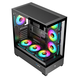 Frisby Nova-X 650W 80+ 7X12Cm Argb Fan Seaview Mesh Atx Gaming Kasa [Fc-9560G]