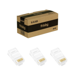 Frisby Fnw-Rj4519N Rj45 Utp Konntekt&Ouml;R [100&#039;L&Uuml; Paket](Blk)