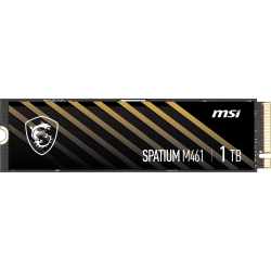 Msi 1Tb Spatium M461 Pcie 4.0 Nvme M.2 1Tb M2 Ssd 5100-3200Mb/S