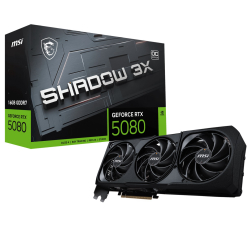 Msi 16Gb Geforce Rtx 5080 16G Shadow 3X Oc Gdrr7 [256Bit]  Pcie 5.0 1Xhdmi 3Xdp